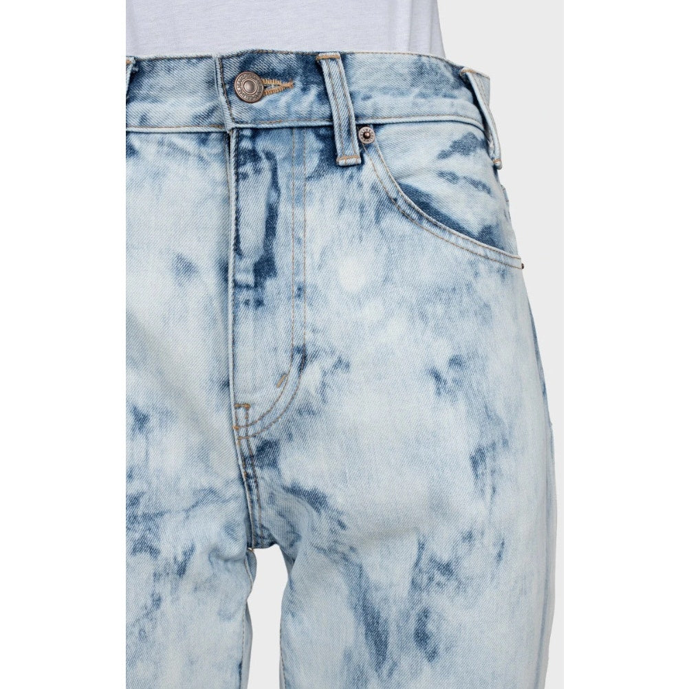 Celine Slim Abstract Print Jeans - Size 26 (S) pre-owned