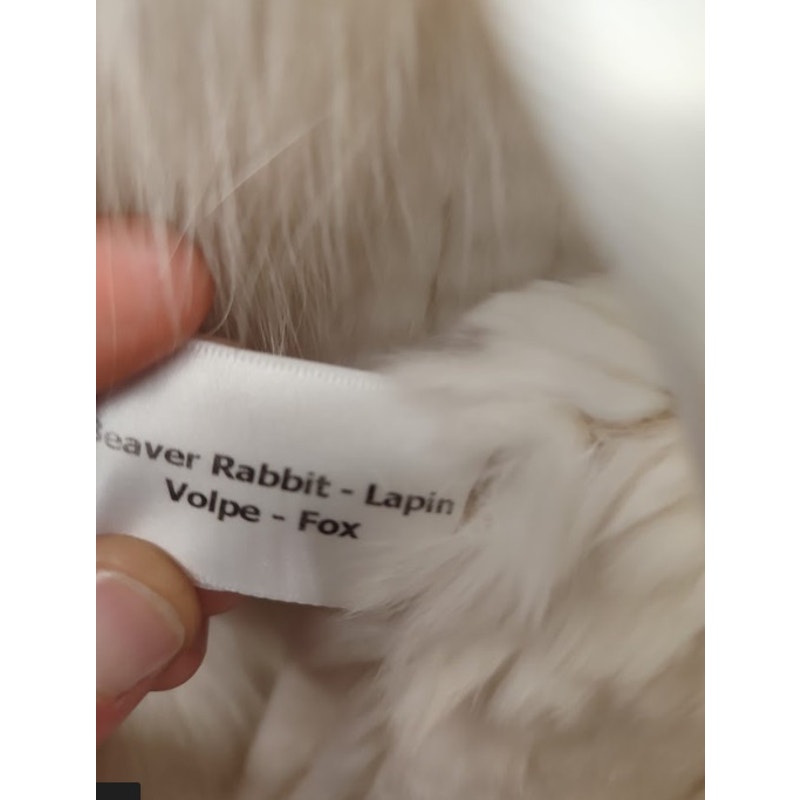 Valentino Roma Luxurious White Faux Fur Coat - Size XL Pre-owned
