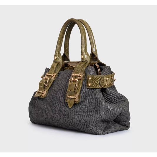 Louis Vuitton Rare Motard Biker Crocodile Shoulder Bag Pre-owned