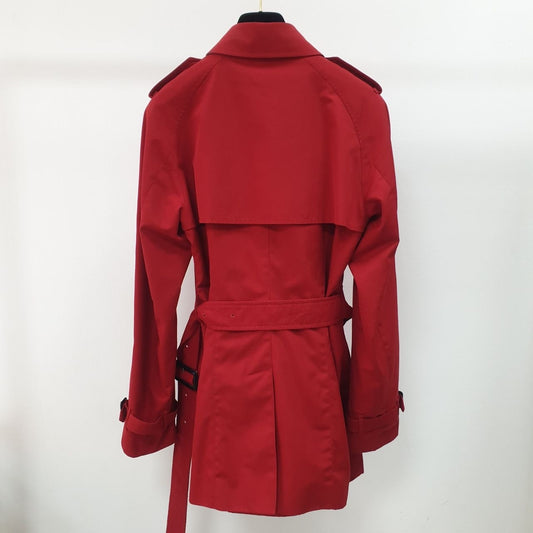 Burberry Brit Red Trench Coat  Size 42 (US 10) Pre-owned