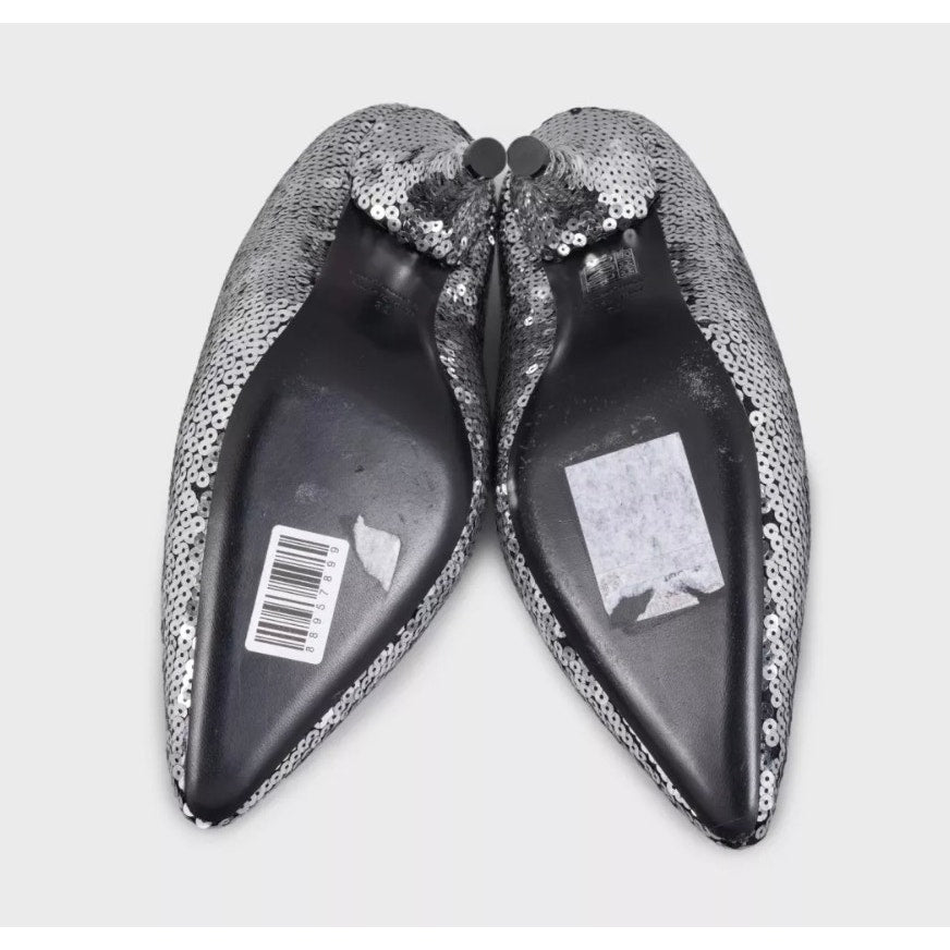 Balenciaga Gray Sequin Stiletto Pumps Size 39 Pre-owned