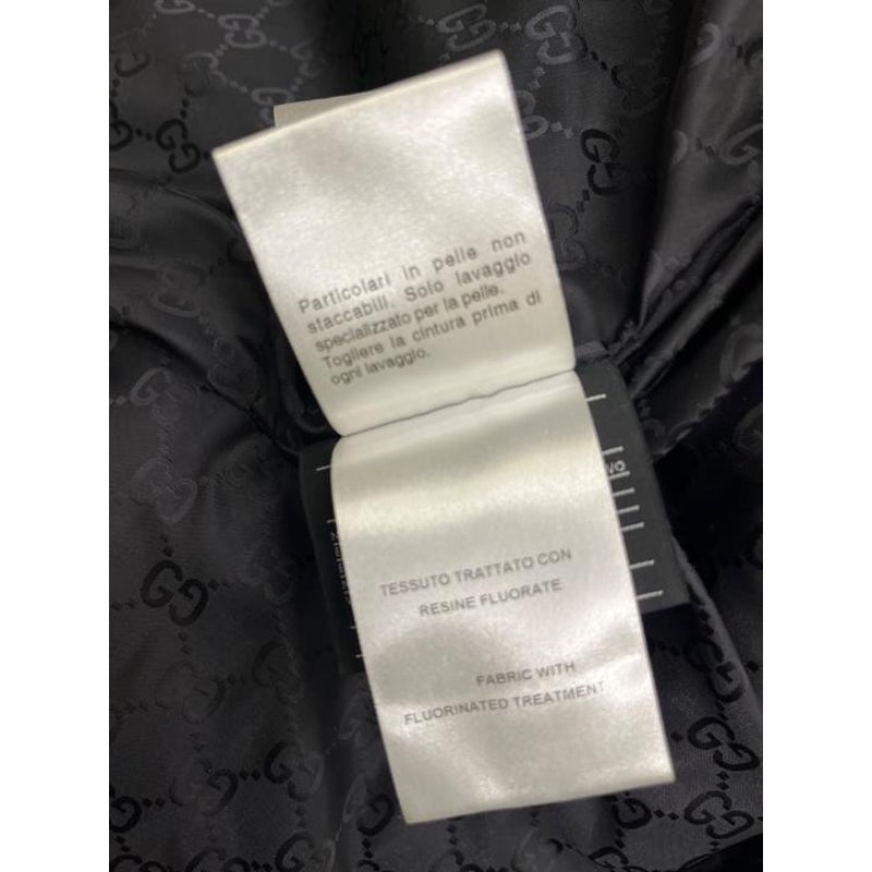 Gucci Black Fitted Jacket Sz.40 Pre-owned