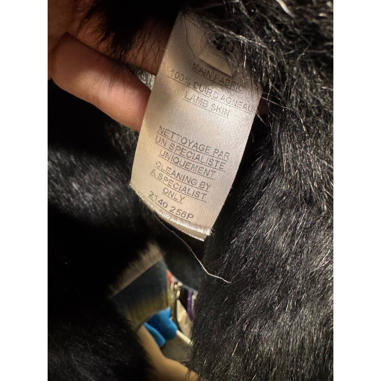 Balmain Black Lambskin Leather Vest - Size IT40 / S pre-owned
