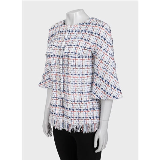 Chanel Spring 2018 Fringe Jacket Blazer - French 40 / L Pre-owned
