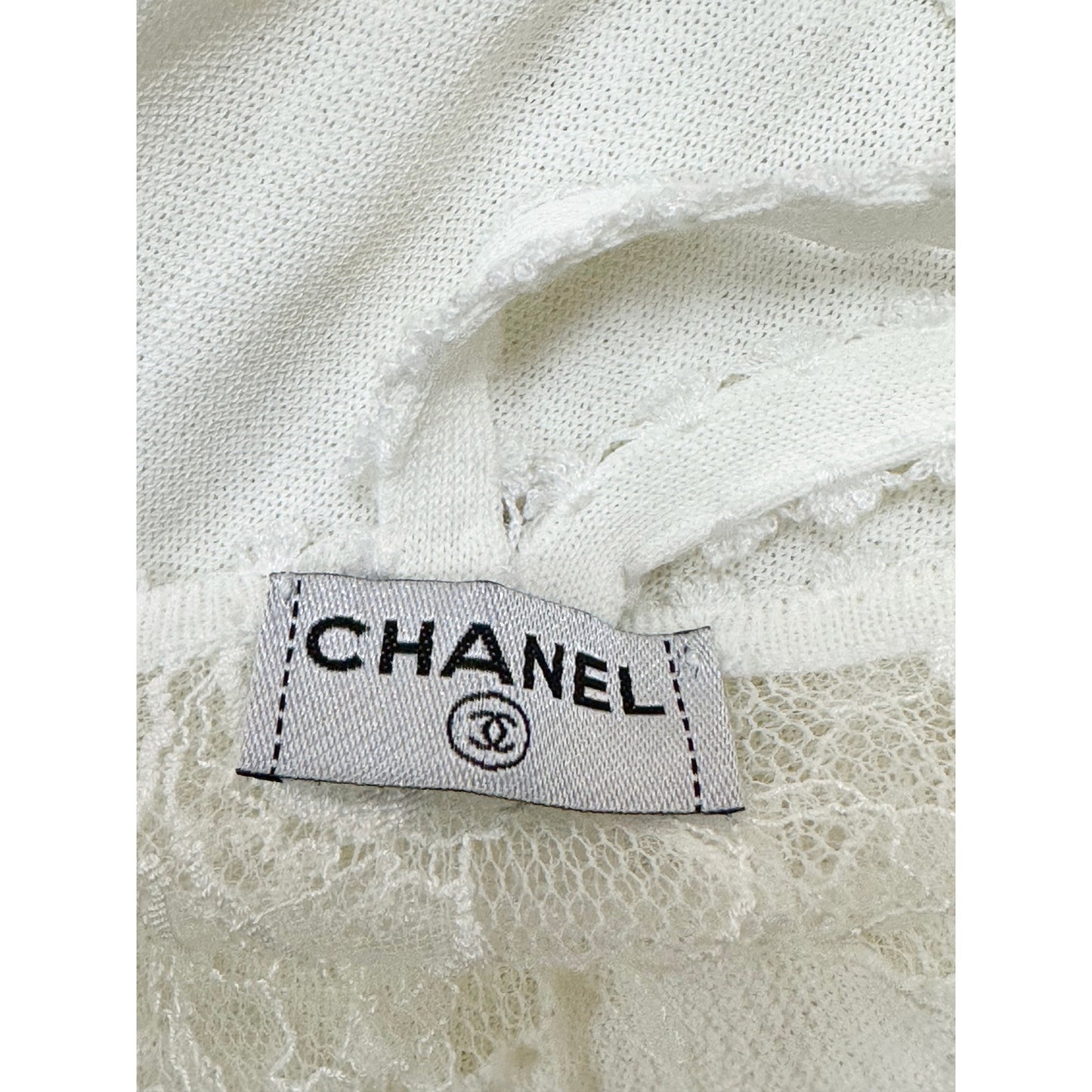 Chanel Lace-trimmed Slip Dress  Sz.38 Pre-owned