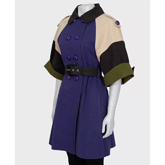 Kenzo Vintage Cropped Trench Coat - EU38/M pre-owned