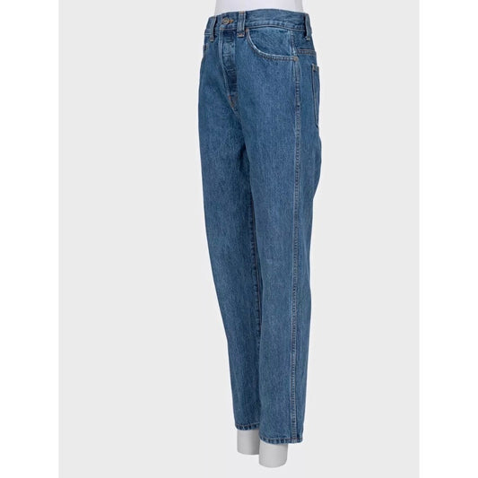 Khaite Blue Straight Fit Jeans - Size W26/M Pre-owned