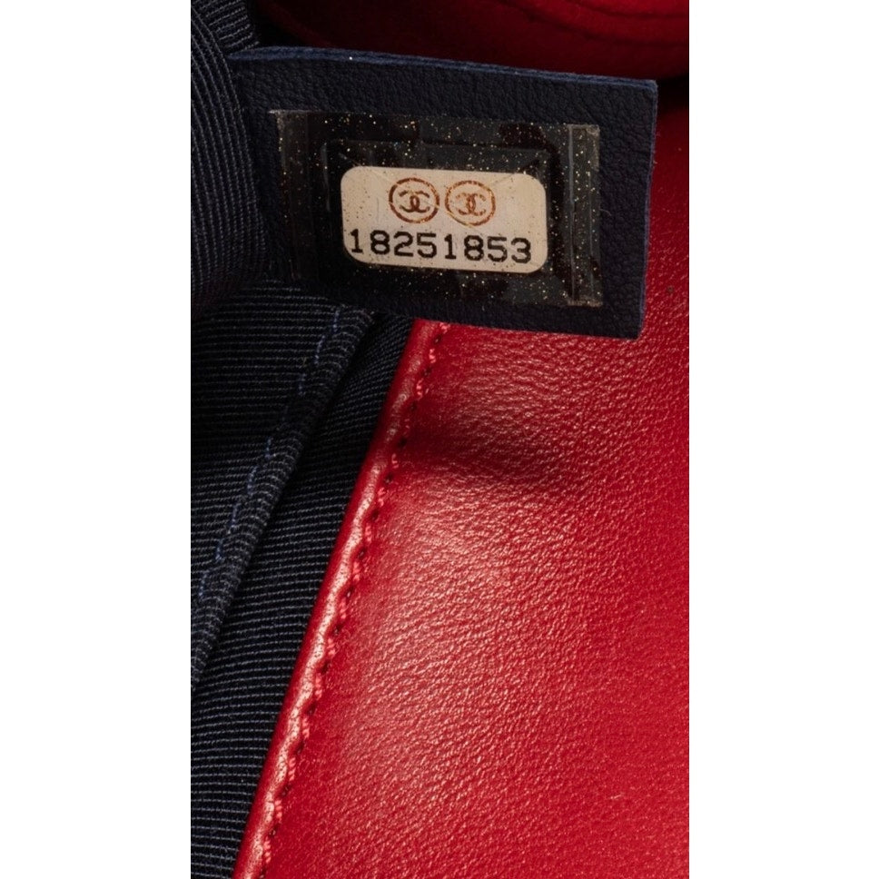 Chanel Paris-Edinburgh Small Tartan Boy Bag Pre-owned