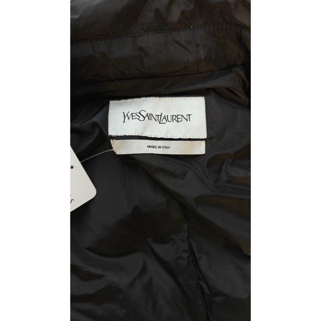 Saint Laurent Padded High-Neck Vest — Size FR36 / S Pre-owned