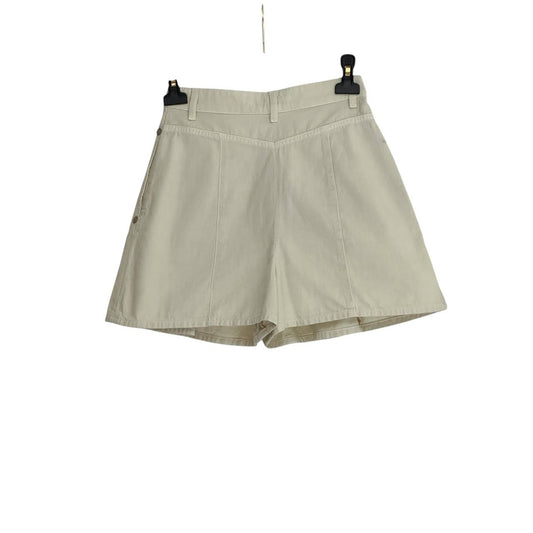 NWT Chanel Beige Shorts - Size 34 Pre-owned