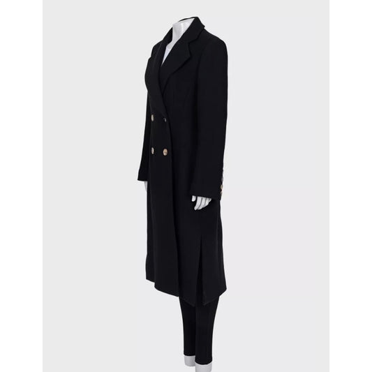 Khaite Black Wool Coat - US 4 / S Pre-owned
