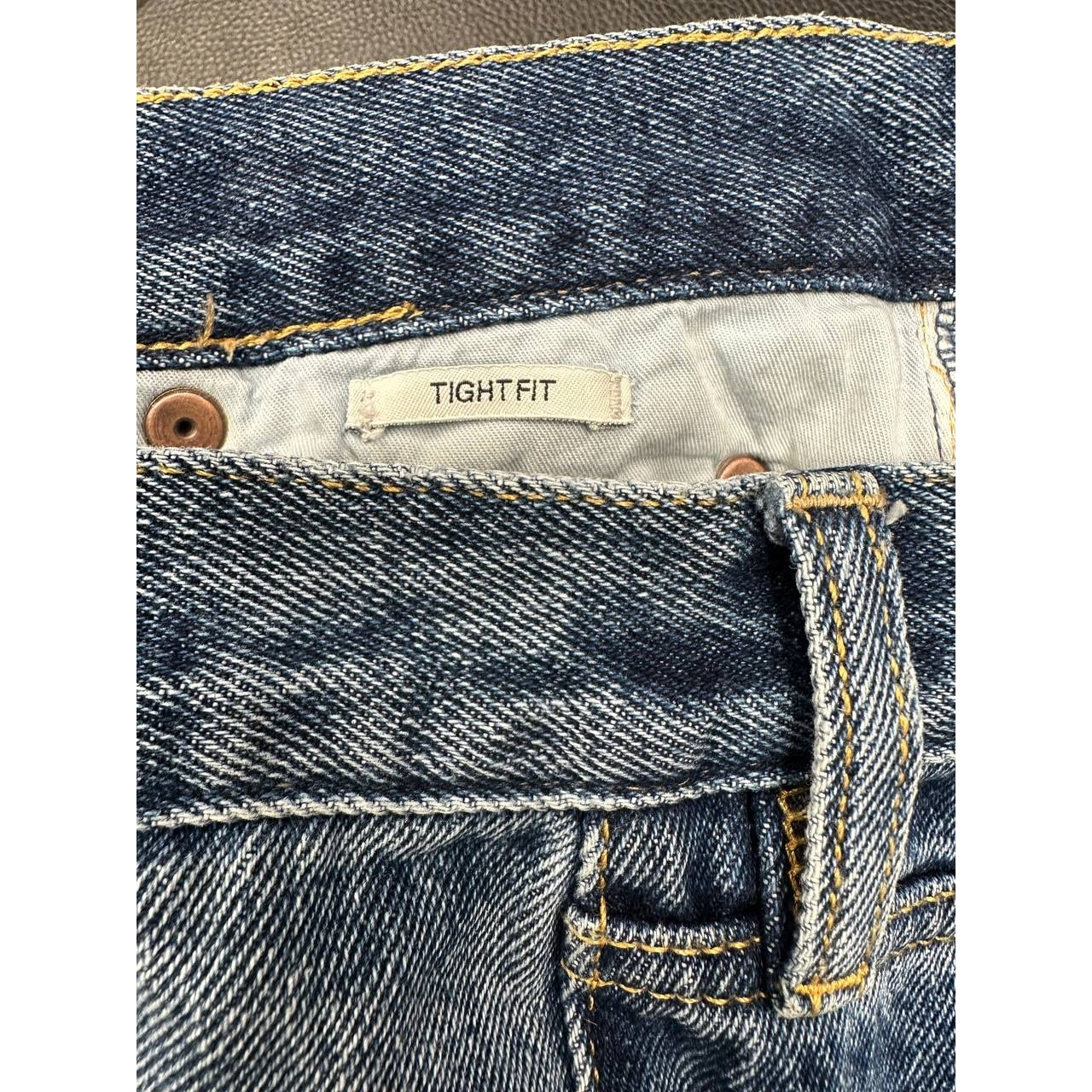 Prada Wide-Leg Denim Jeans Sz. 25 Pre-owne