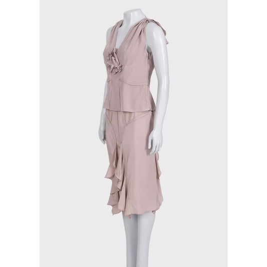 Yves Saint Laurent by Tom Ford Vintage Pink Suit Set S Pre-owned