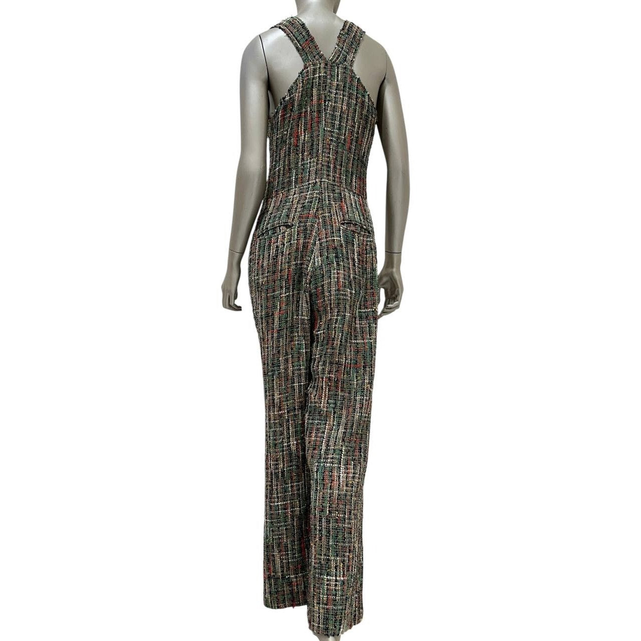 Chanel 2017 Timeless Tweed Jumpsuit FR 38 Pre-owned