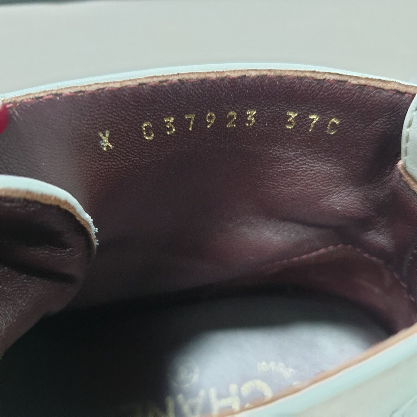 Chanel 2021 Interlocking CC Logo Combat Boots Sz.37