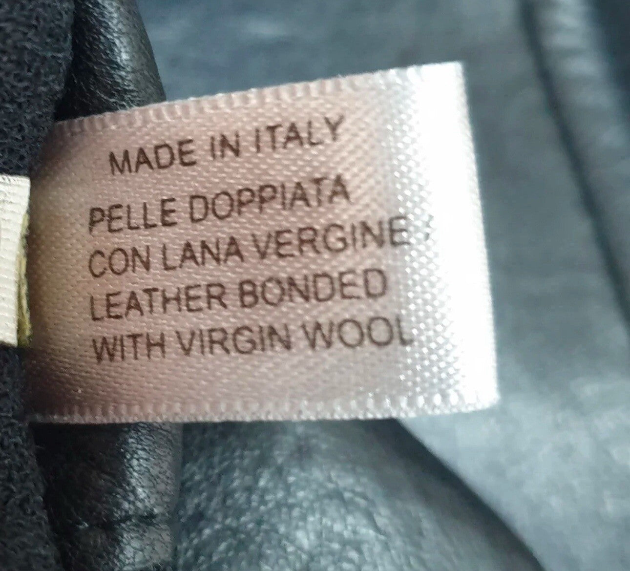 Bottega Veneta Black Leather Coat Sz.38