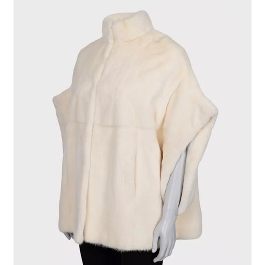 Saint Laurent Cropped Mink Fur Coat FR 38/M pre-owned