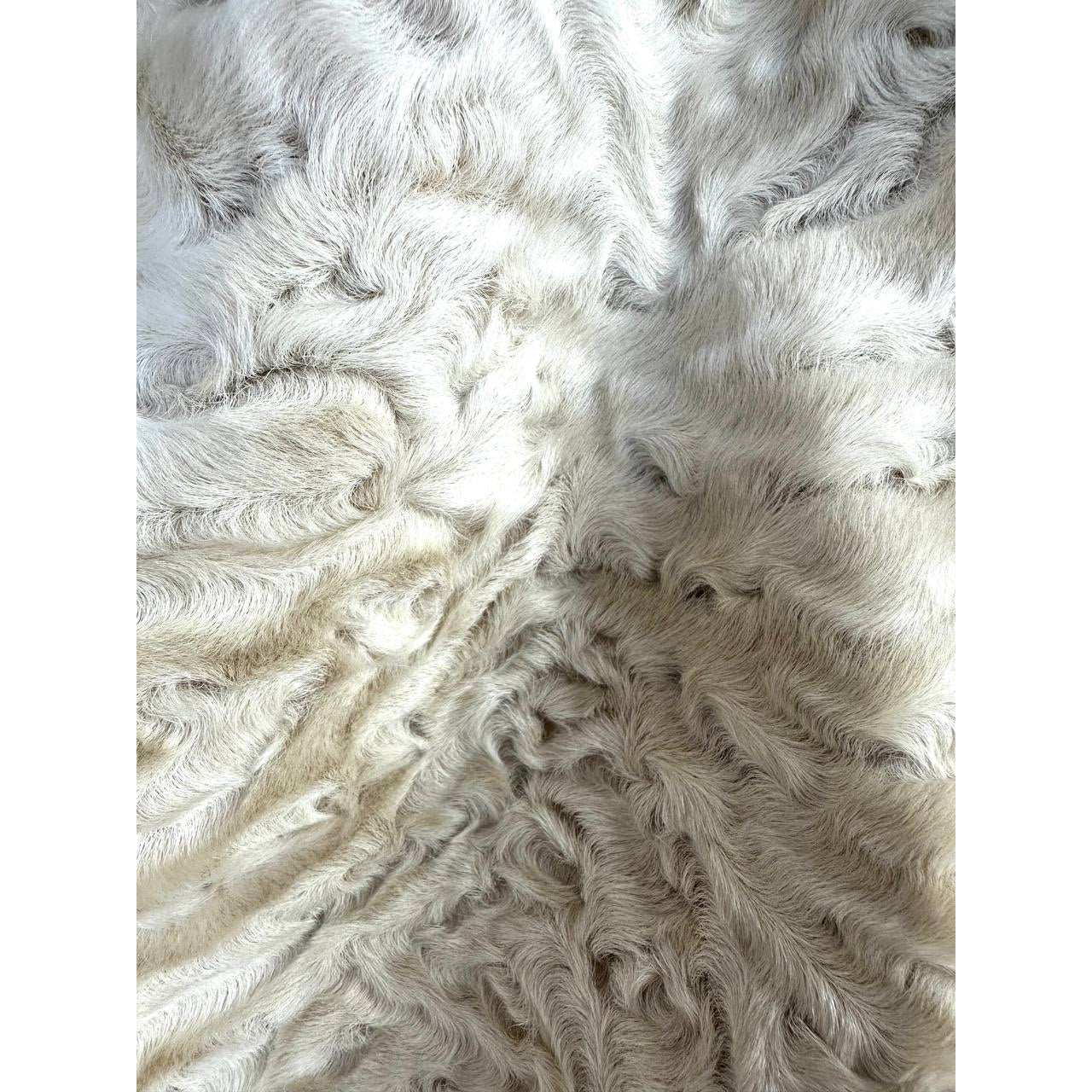 Giambattista Valli Karakul Fur Ruffle Trim Coat Sz.38 Pre-owned