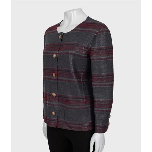 NWOT Chanel Dallas Cashmere Collarless Jacket - FR46/3XL pre-owned