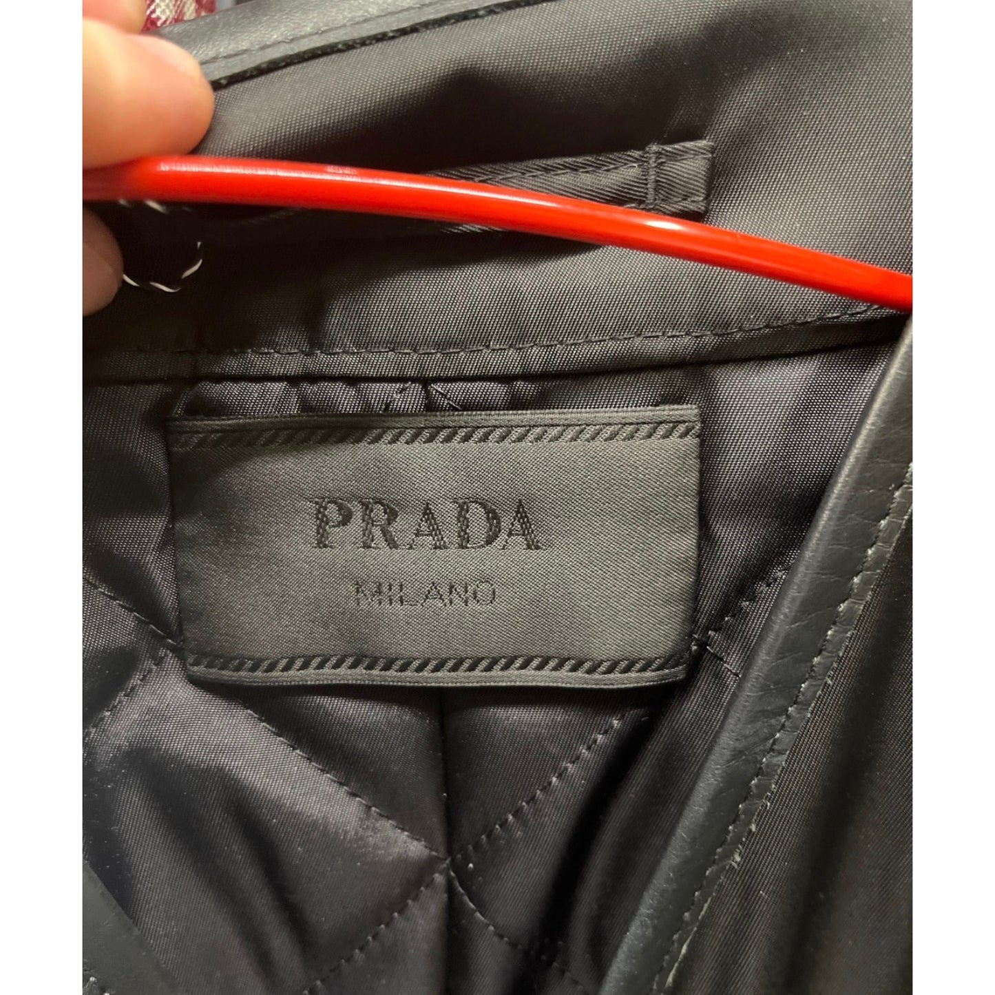 Prada Black Maxi Vest - IT48/XXL Pre-owned
