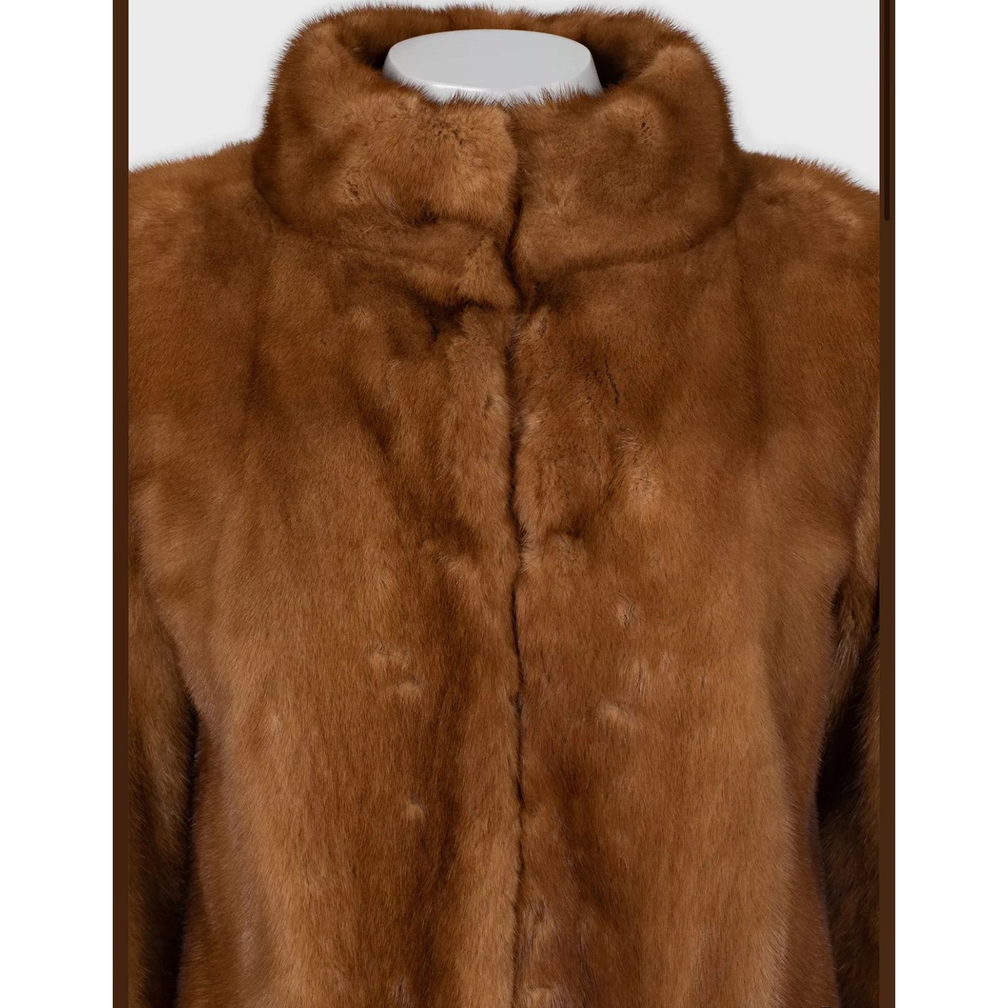 Celine Vintage Mink Fur Coat Sz.40 Pre-owned