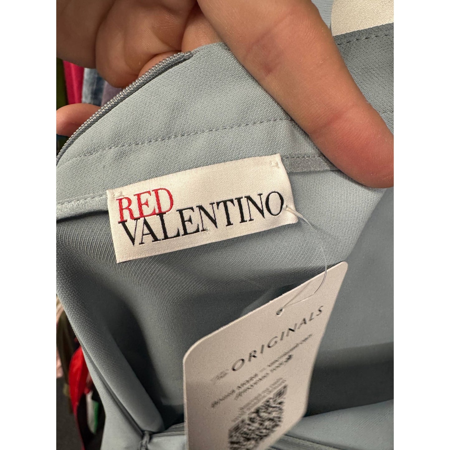 RED Valentino Blue Dress IT 38 Pre-owned