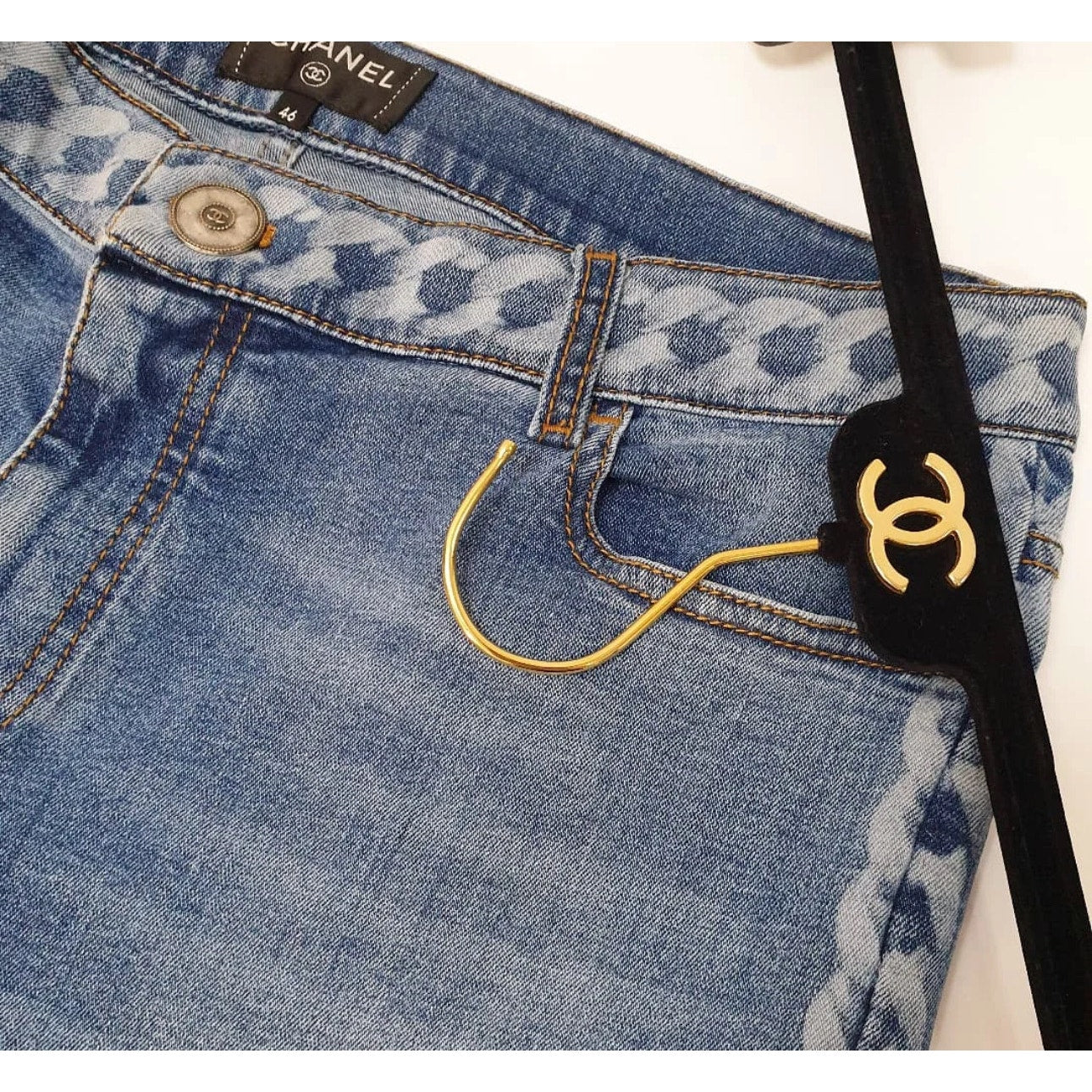 Chane 2019 Blue Jeans Sz.46 Pre-owned