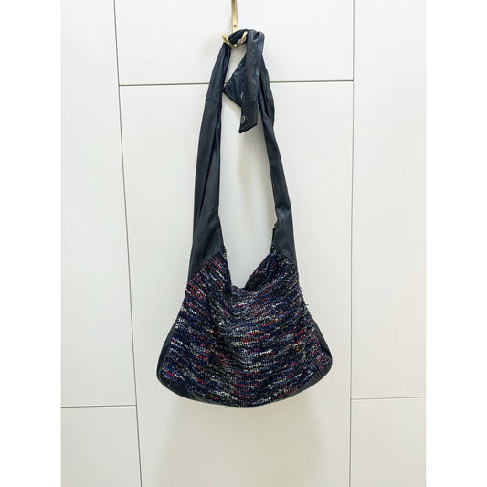 CHANEL Multicolor Tweed & Leather Girl Bag Pre-owned