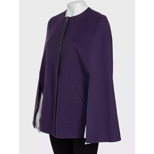 Loro Piana Perple Cashmere Cape Coat Sz. S Pre-owned