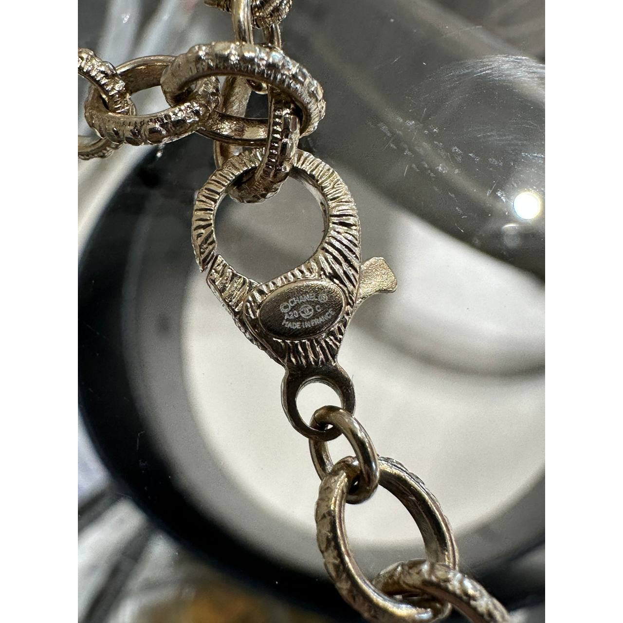 Chanel Pearl & Charm Statement Necklace Pre-owned