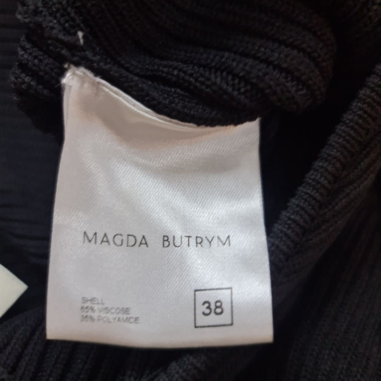 Magda Butrym Stpaps Knitted Dress Sz.38 Pre-owned