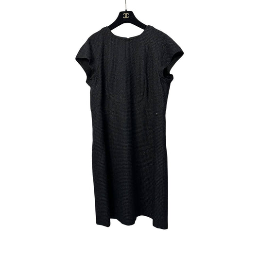 Chanel Tweed Fitted Dress - Size 50 Pre-owned