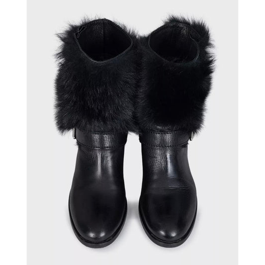 Prada Black Leather Boots - EU 39.5 Pre-owned