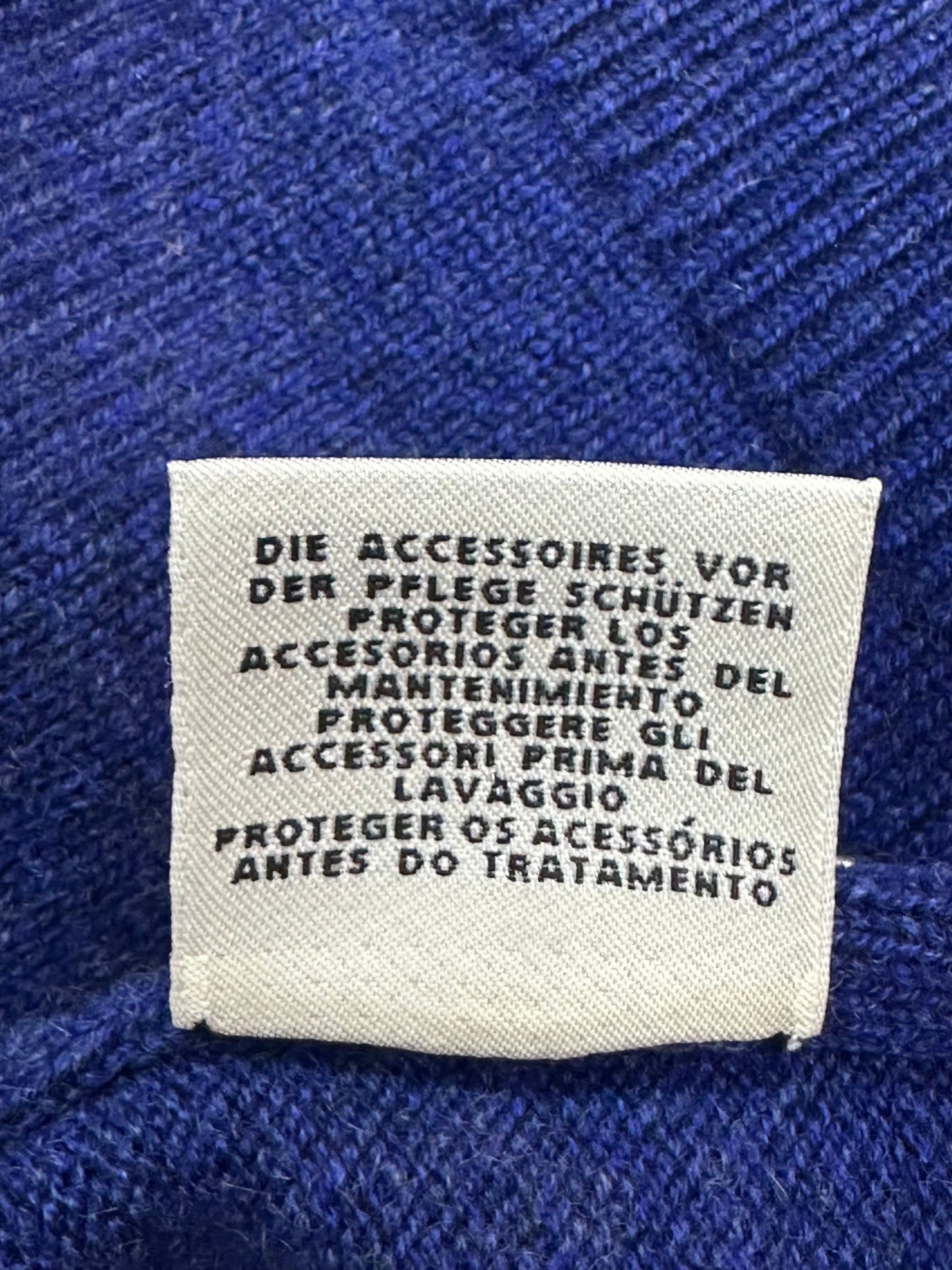 Hermès – cashmere knit dress