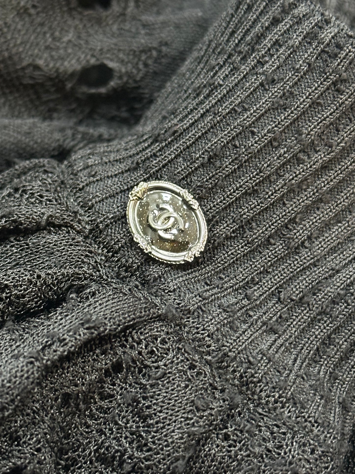 Chanel – ajour midi skirt in viscose