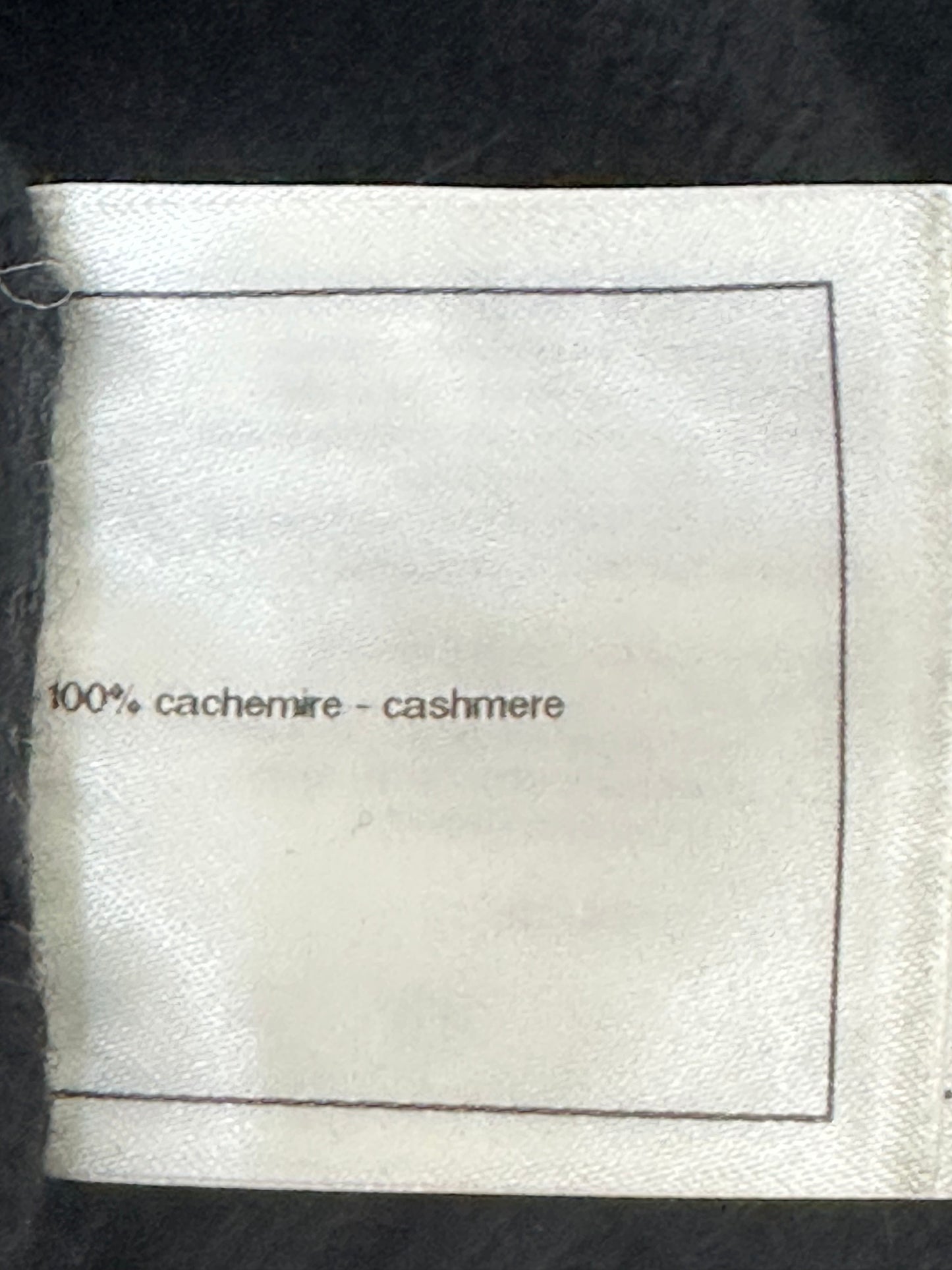 Chanel cashmere top with pearl buttons