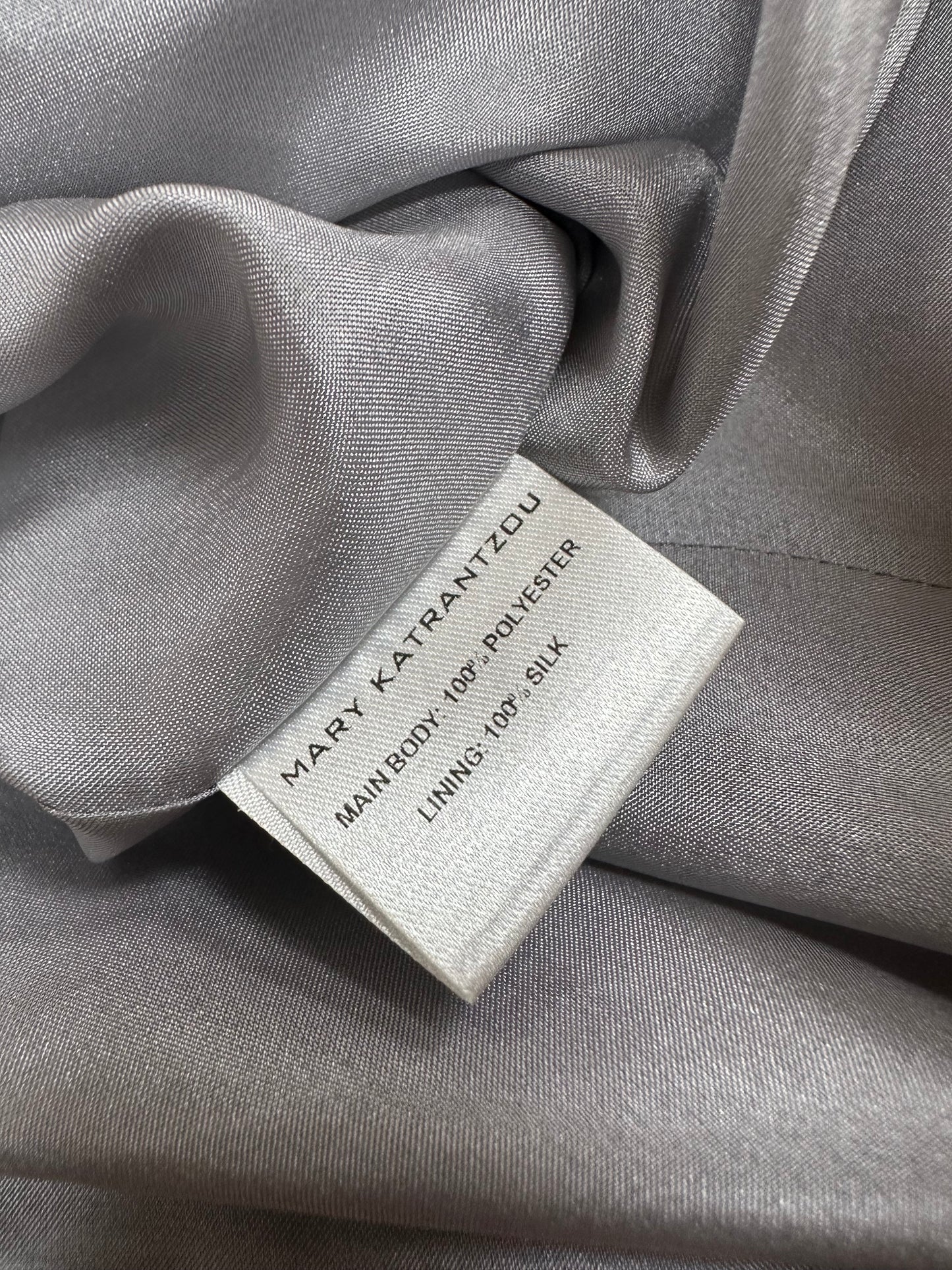 Strapless floral cocktail dress