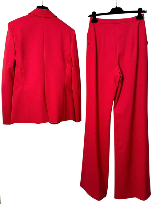 Suit with palazzo trousers