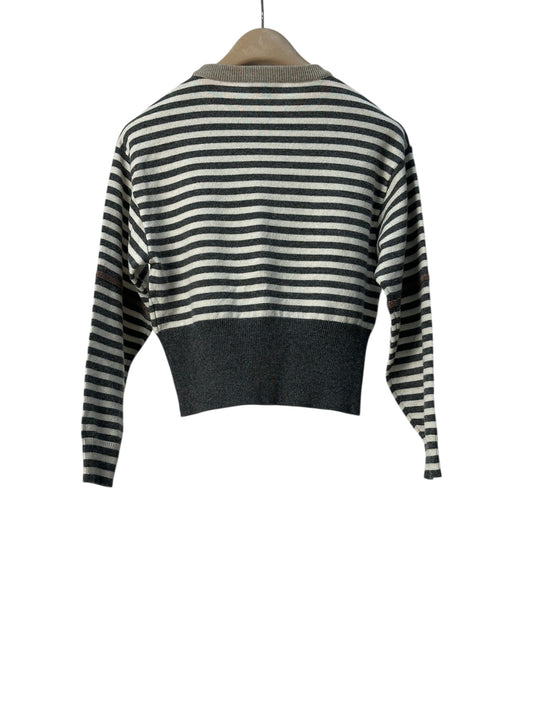 Striped cashmere sweater