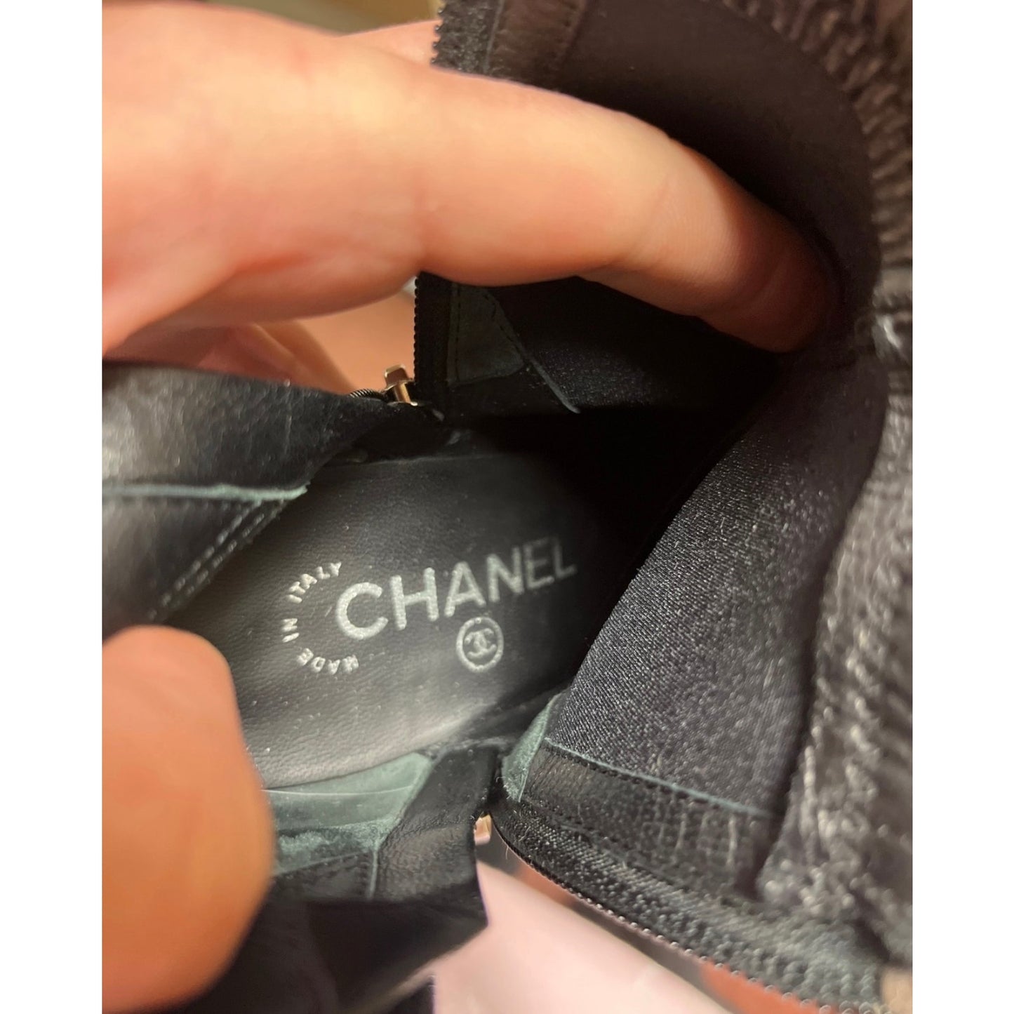Chanel Quilted Leather Ankle Boots - Size 36 Pre-owned