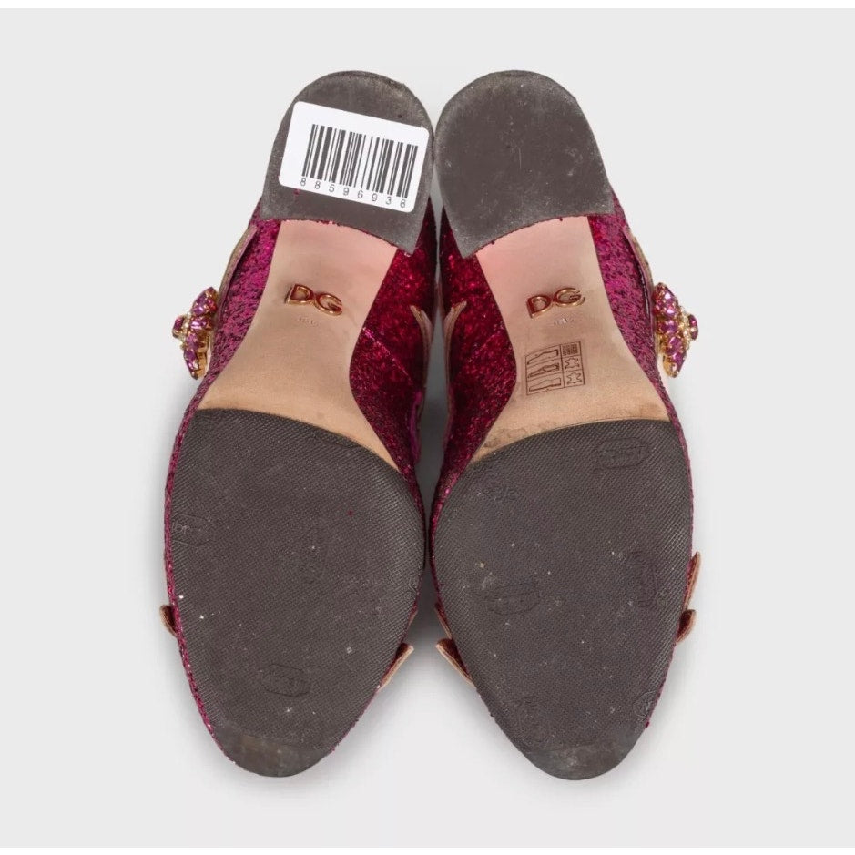 Dolce & Gabbana Pink Glitter Pumps - EU 36.5 Pre-owned