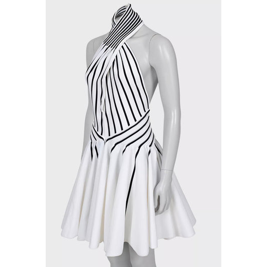 Bottega Veneta Chic Striped Fitted Dress Sz.XS Pre-owned