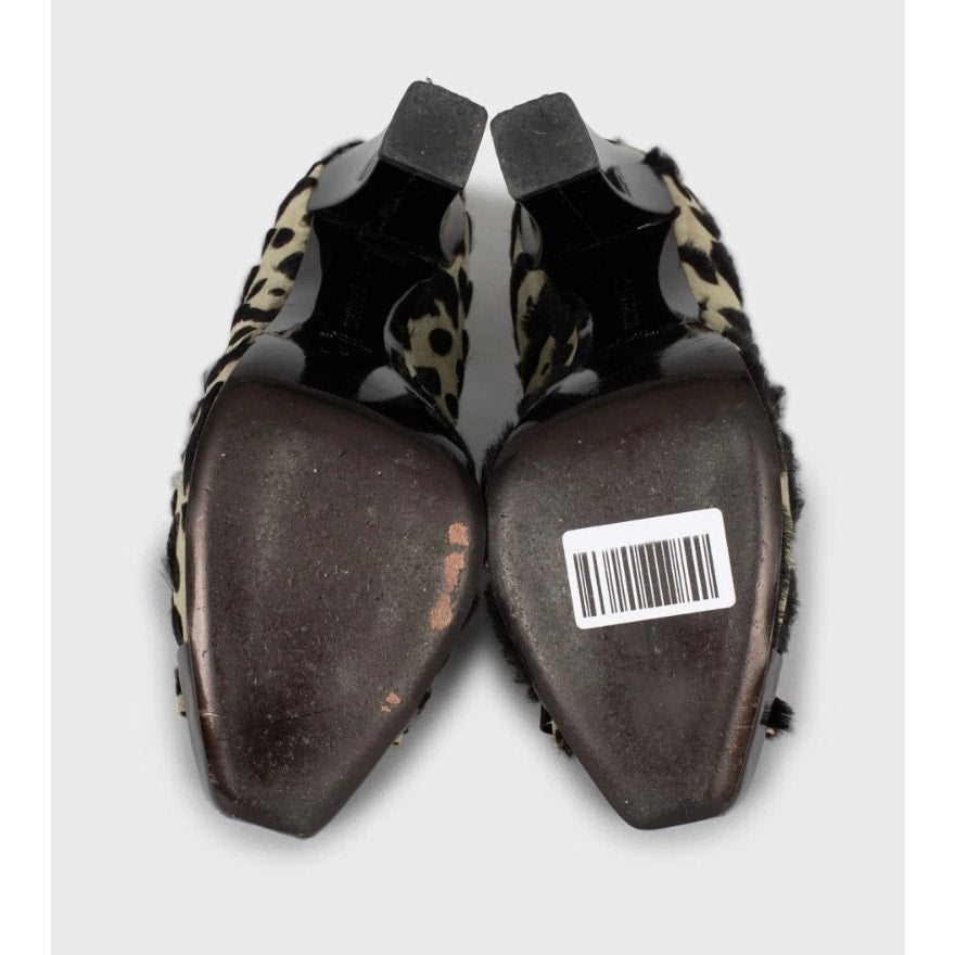 Roberto Cavalli Leather Block Heel Pumps | EU 37 pre-owned