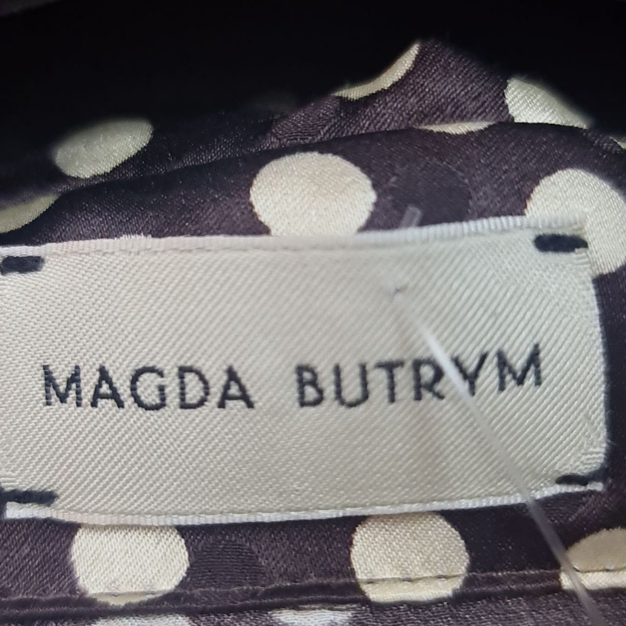 Magda Butrym Polka-Dot Silk Dress Sz.34 Pre-owned