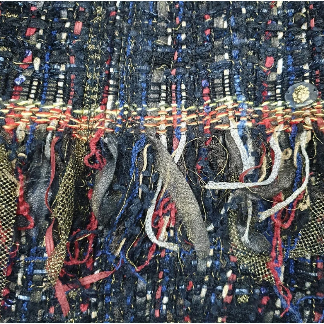 CHANEL 17A Paris-Cosmopolite Tweed Jacket Sz.38 Pre-owned