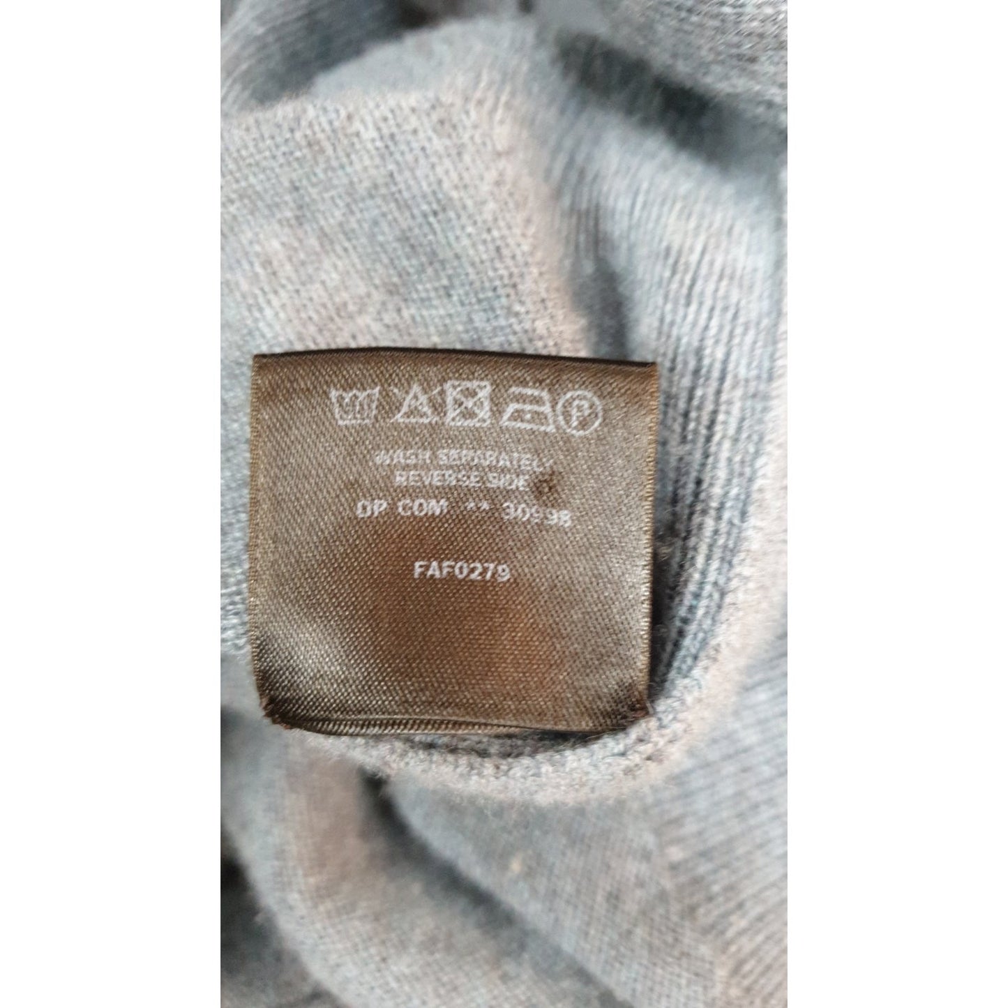 Loro Piana Gray Baby Cashmere Cardigan Sz.42 pre-owned