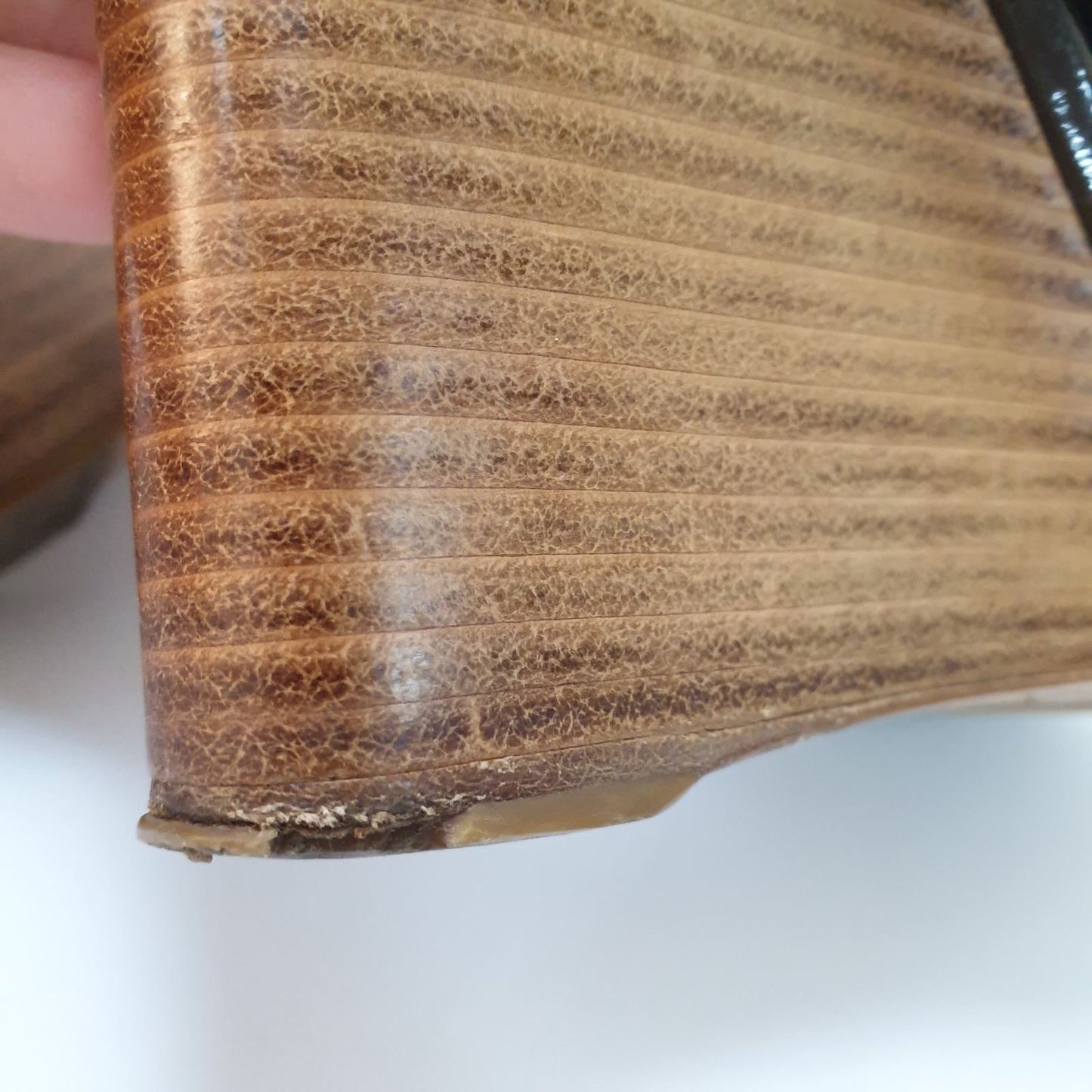 Louis Vuitton Brown Monogram Leather Kalahari Wedge Sandals Sz.37 Pre-owned