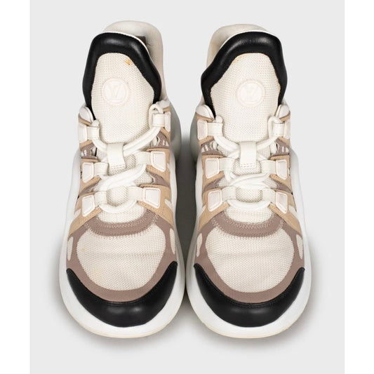 Louis Vuitton Archlight White Leather Sneakers, EU 37 Pre-owned