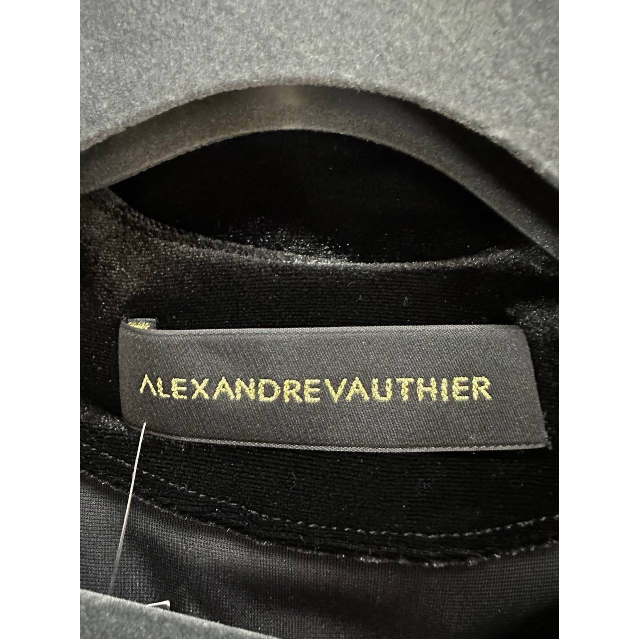 Alexandre Vauthier Velvet Wrap Dress Size 36 Pre-owned