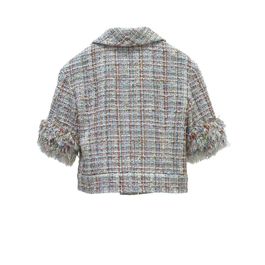 CHANEL Short Jacket Fantasy Tweed Paris Versailles sz.36 Pre-owned